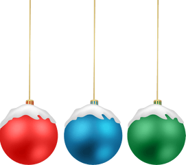 Download Free Png Christmas Balls With Snow