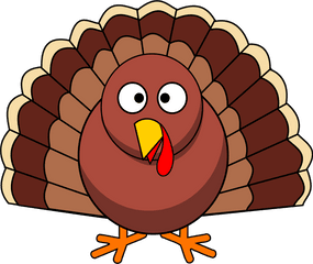 Free Turkey Cliparts Background - Turkey Clipart Transparent Background Png