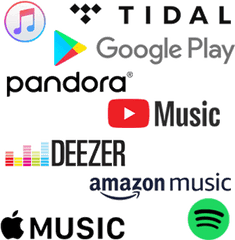 Digital Distribution U2013 Atomic Disc - Transparent Music Streaming Logos Png