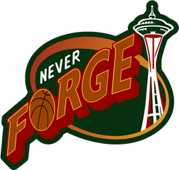 Never Forget Supersonics - Language Png
