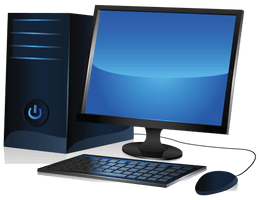 Desktop Computer HQ Image Free PNG