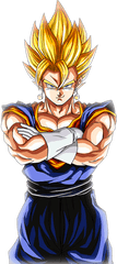 Dokkan Battle Vegito Summon - Vegito Super Saiyan Png