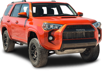 Download Toyota Trd Pro Orange Hill Car - 2015 4runner Off Road Png