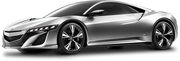 Download Acura Nsx Gray Car Png Image - Acura Nsx 2012