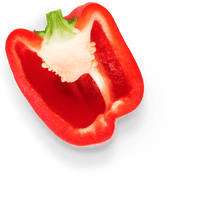 Pepper Half Red Bell Free Clipart HD - Free PNG