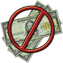 No Money Png Picture - No Money Symbol Transparent