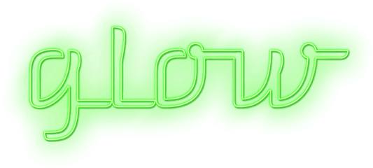 The Glow Up Lounge Png Green