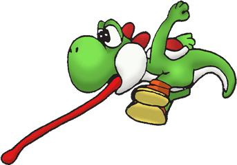 Transparent Yoshi Tongue Picture 1251075 - Transparent Yoshi Tongue Png