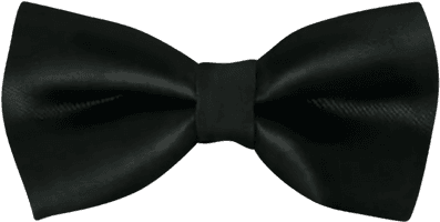 Tie Black Bow PNG Image High Quality