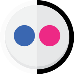 Flickr Logo Online Sharing Photography Photos Icon Png