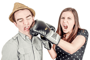 Couple Fight Free HD Image - Free PNG