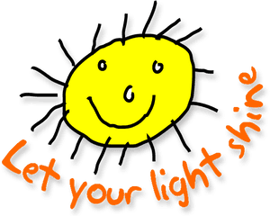 Png People Letting Light Shine Clipart - Light Shine Clipart Png