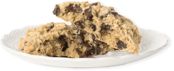 Oatmeal Chocolate Chip - Chocolate Chip Cookie Png