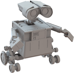 Drivetrain Robot Png Wall - e Transparent