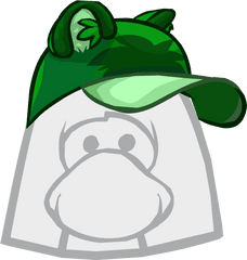 Raccoon Hat Png - Club Penguin Side Ponytail Transparent Club Penguin The Twister