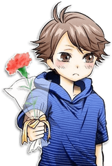 Telegram Sticker 2 From Collection Anime Boys Stickerus - Anime Boys Sticker Png