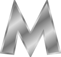 Pic M Letter Free Download PNG HQ