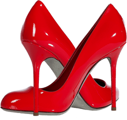 Heels Png Clipart - High Heels Red Png