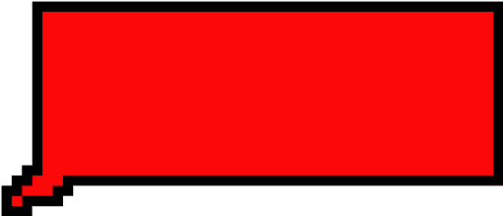 Text Box Red Pixel Art Maker - Red Text Box Pixel Png