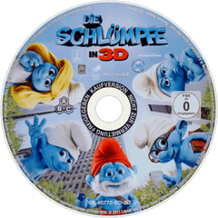 The Smurfs - Smurfs Blu Ray Disc Png