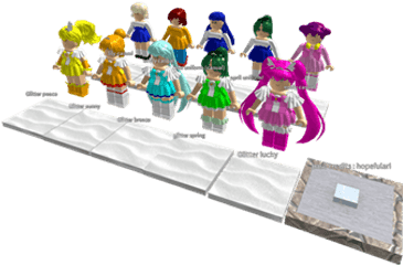 Glitter Force - Roblox Glitter Force Toys Png