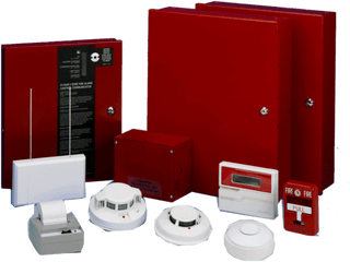 Red Fire Control Devices Mercury Protection Llp Id - Fire Alarm System Amc Png