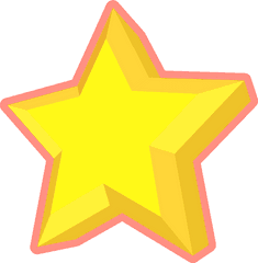 Clip Art 3d Star - Illustration Png