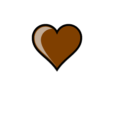 Brown Heart Png Svg Clip Art For Web - Download Clip Art Brown Heart Clipart