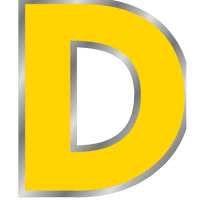 D Letter Free Download PNG HD