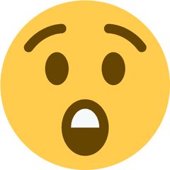 Astonished Face Emoji - Astonished Emoji Png