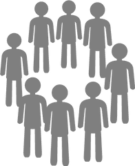 Group Silhouette Transparent U0026 Png Clipart Free Download - Ywd Clipart Groupe