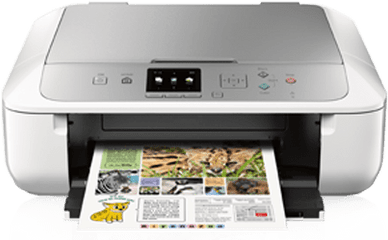 Canon Pixma Mg5722 Setup And Printer Functions Connection - Printer Png