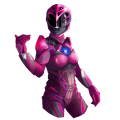 Pink Power Ranger Sticker - Power Ranger Pink Png Pink Power Ranger Png