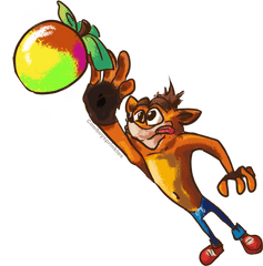 Inktober Day 8 - Crash Bandicoot By Cowboysprinkles On Fictional Character Png