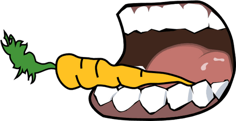 Bite Cliparts - Cartoon Mouth Png