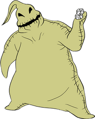 How To Draw Oogie Boogie From The - Drawing Nightmare Before Christmas Oogie Boogie Png