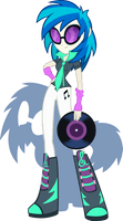 Girl Vector Dj HQ Image Free - Free PNG