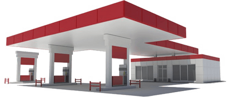 Gas Station HD Free Clipart HQ - Free PNG