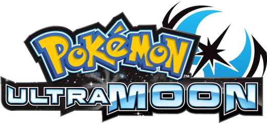 Pokemon Logo Pokemonmoon - Pokemon Ultra Moon Logo Png