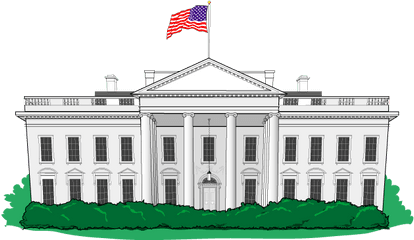 Library Of Transparent White House Svg - Transparent Background White House Clipart Png