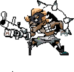 Pixilart - Junkrat Pixel By Toxicxf Portable Network Graphics Png