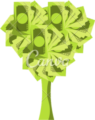 Download Money Tree Vector Illustration - Maple Leaf Png