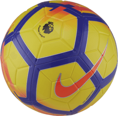 Nike Strike Premier League Soccer Ball - Premier League 17 18 Ball Png