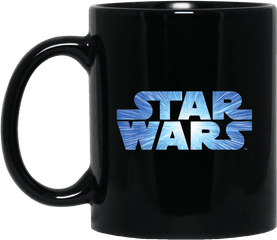 Star Wars Logo Jump To Lightspeed Black Mug Png