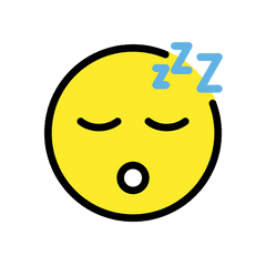 Sleeping Face Emoji - Sleeping Emoji Png