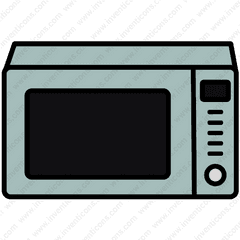 Download Microwave Oven Vector Icon - Clip Art Png