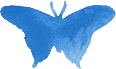 9 Watercolor Butterfly Silhouette Png Transparent - Butterfly Watercolor Png