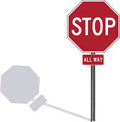 Stop Sign Art Download Free Clip - Drawing Of Stop Sign Png