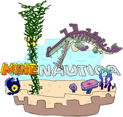 Minenautica - Subnautica Mod Minecraft Png