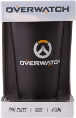 Overwatch - Logo Pint Glass Packaging And Labeling Png